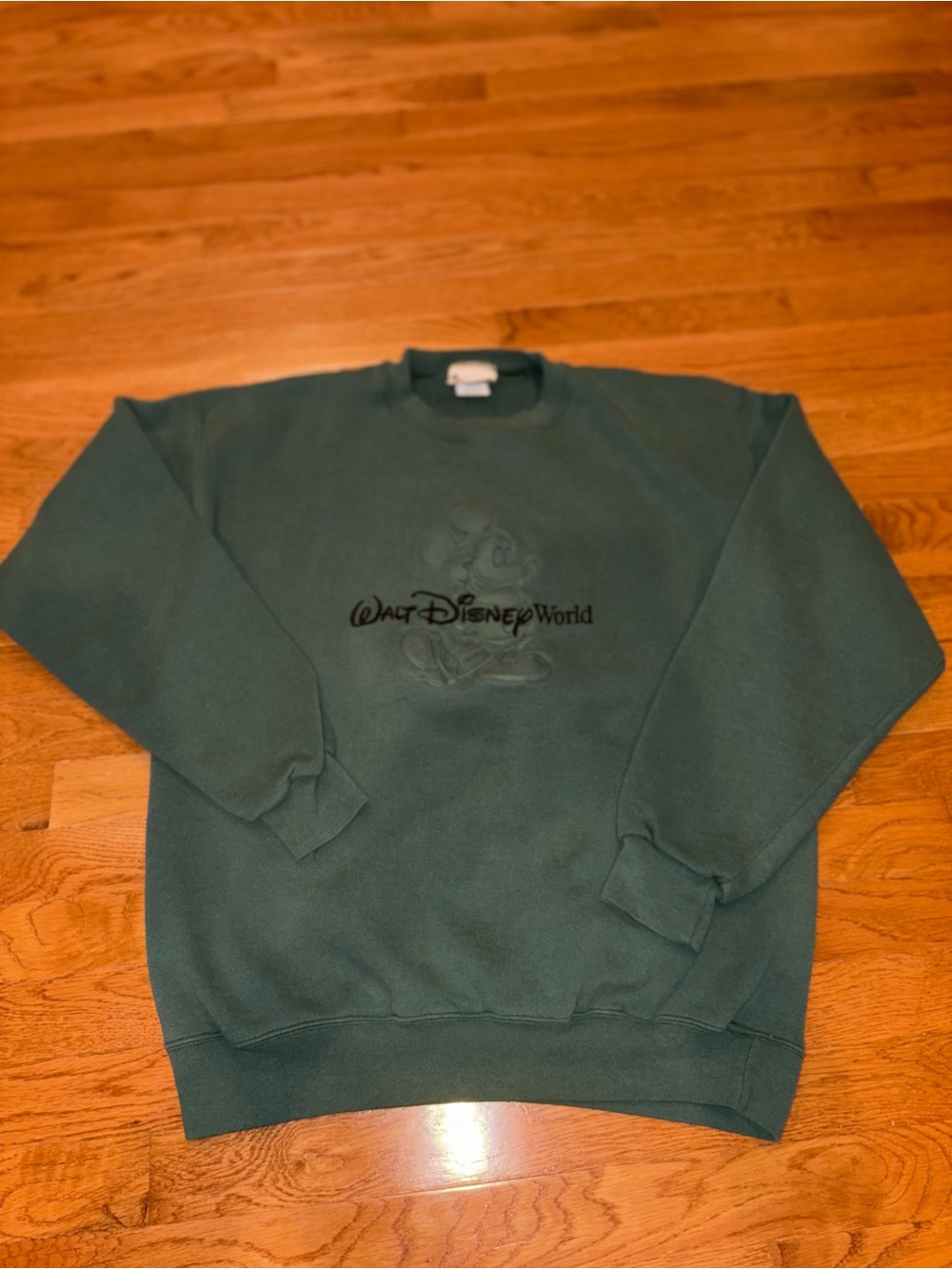Disney World Women’s Crewneck Sweatshirt - Forest Green